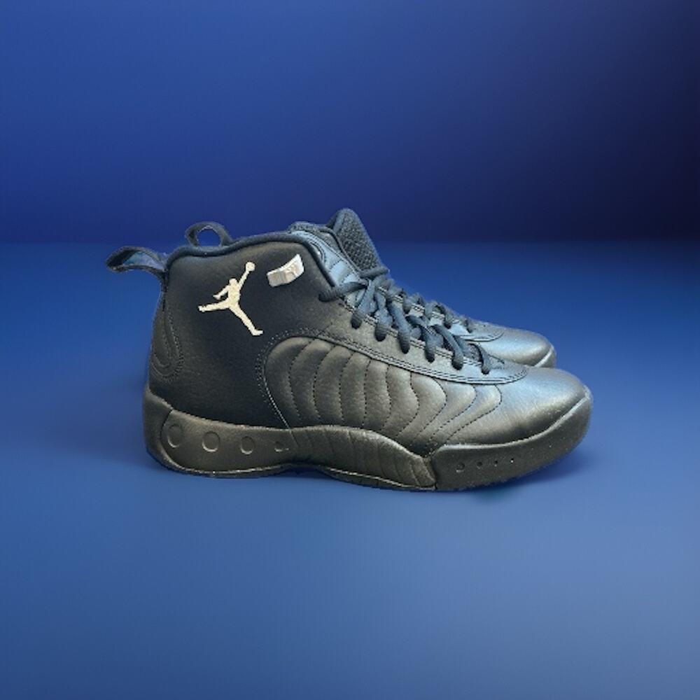 Size 9.5 - Air Jordan Jumpman Pro Black Metallic Silver